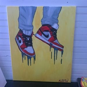 Jordan 1 painting